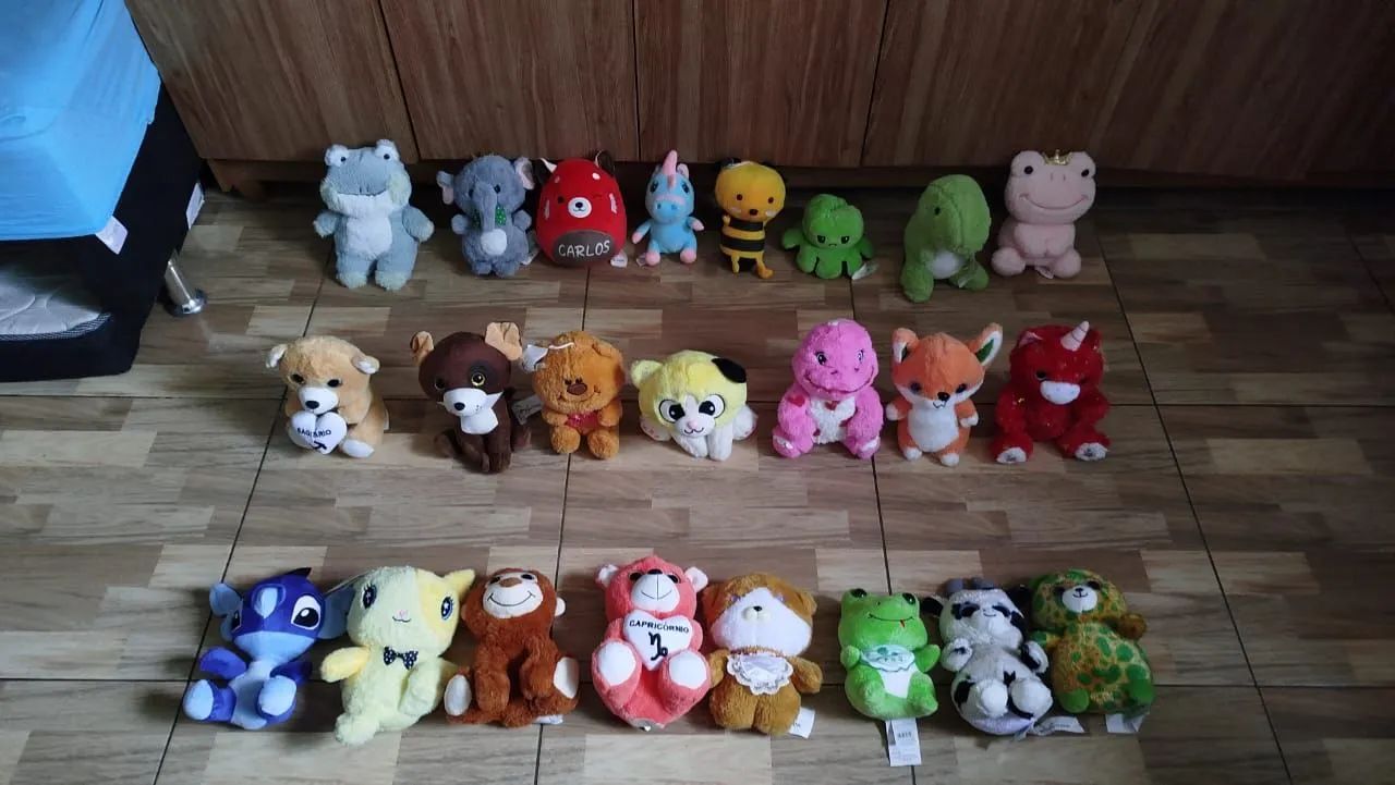 23 Pelúcias Diversas (NOVAS)