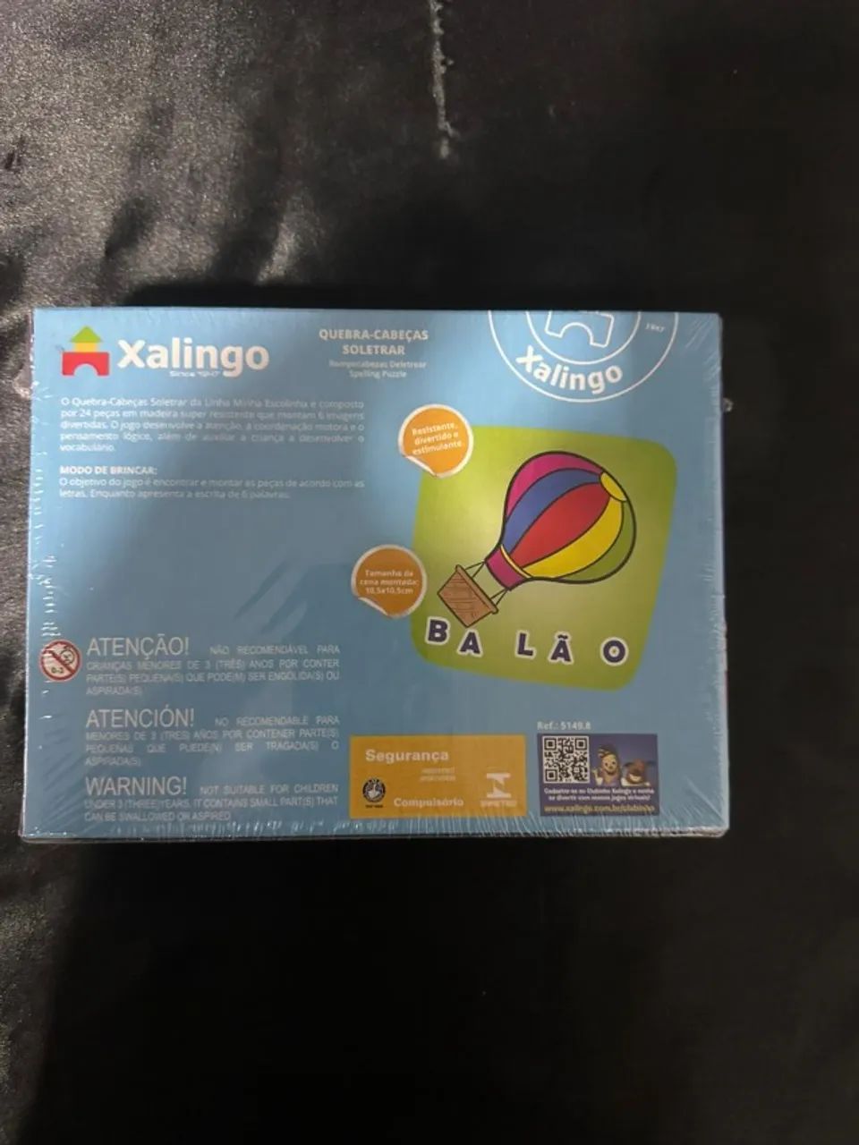 Xalingo Quebra Cabeça 24 Peças Soletrar Minha Escolinha - Foto 2