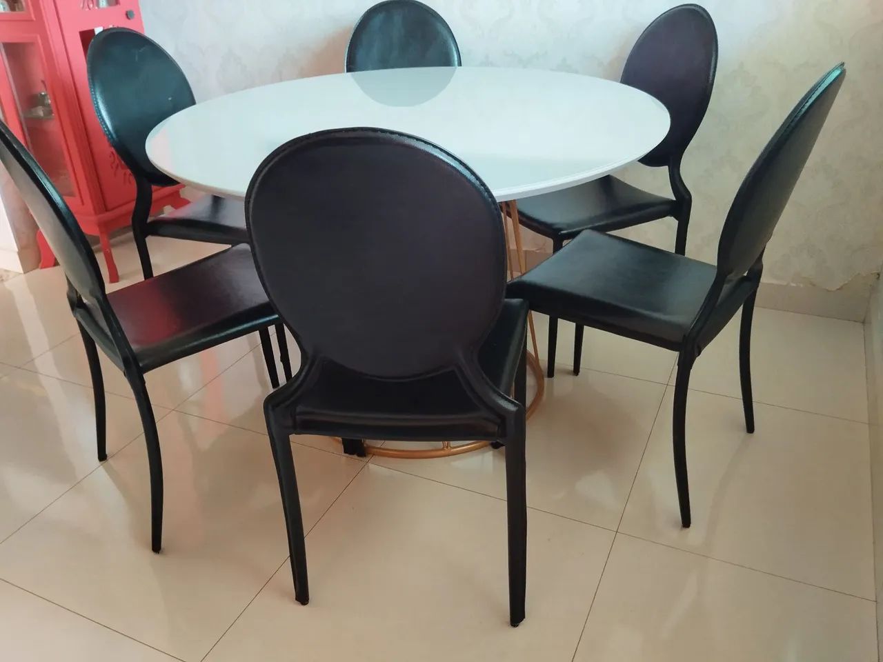 Mesa de Jantar 6 lugares - branca - Foto 2