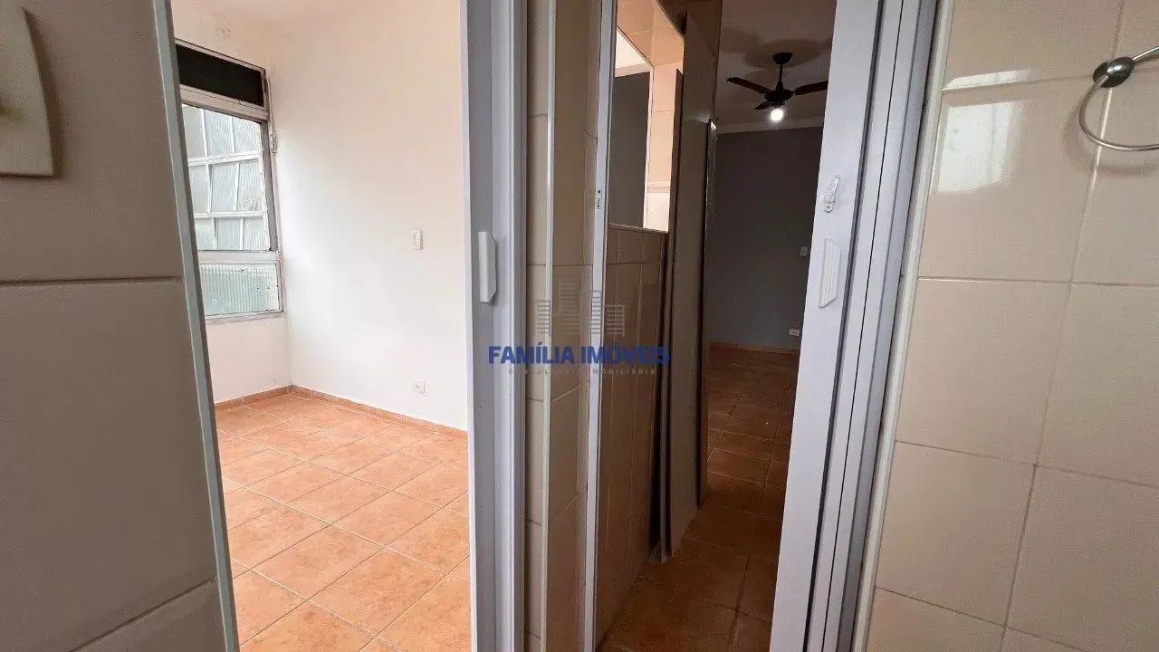 Apartamento para alugar 1 quarto mobiliado Embaré Santos - Foto 12