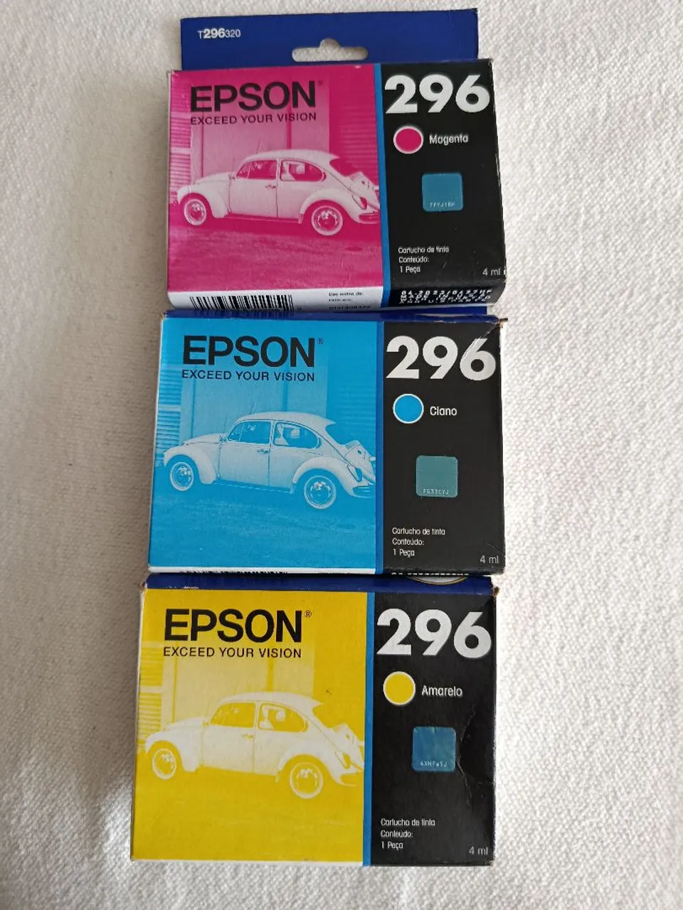 3 Cartuchos de tinta para Impressora Epson 240