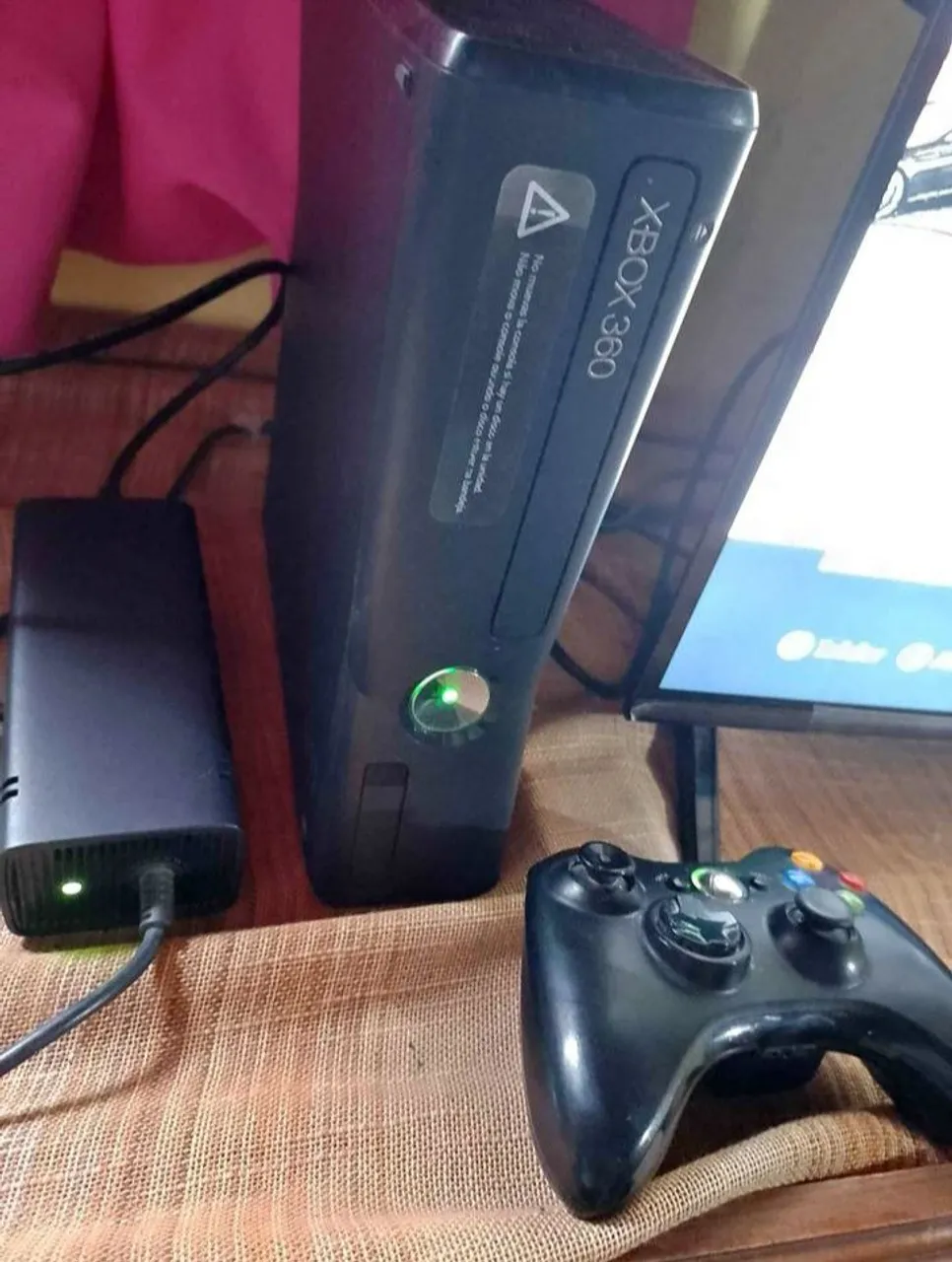 Xbox 360 Slim - Funcionando perfeitamente
