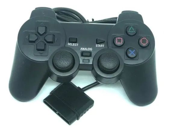 Controle Para Ps2 Dualshock Com Fio E Analógico - Foto 2