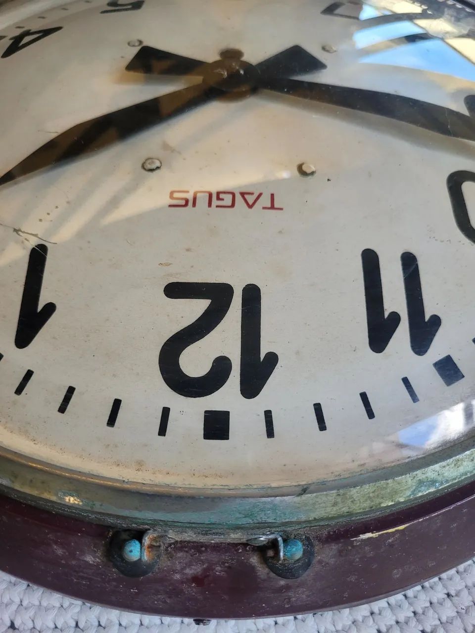 Relogio TAGUS,Antigo ,Corda :, - Foto 4