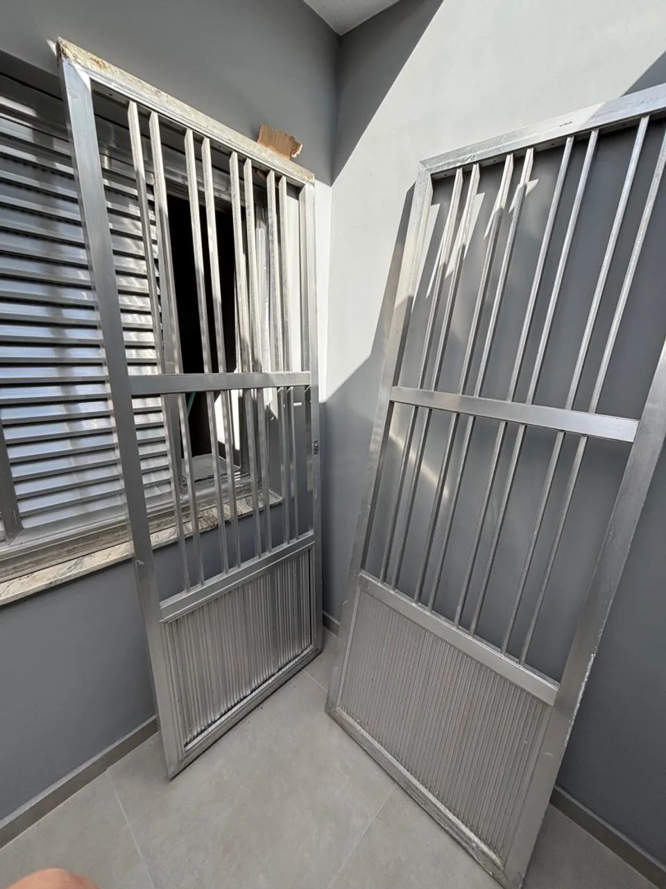 Porta/Portão de correr em alumínio super resistente 