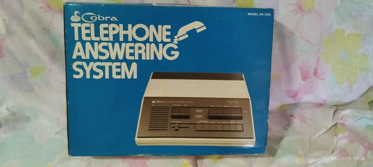 Secretária Eletrônica Cobra AN-3100