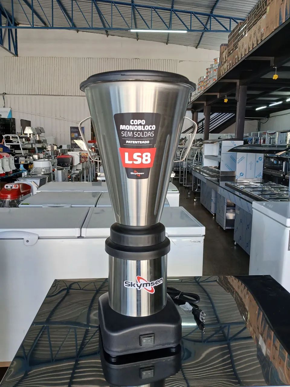Liquidificador Comercial Inox 8 Litros Ls8 Skymsem