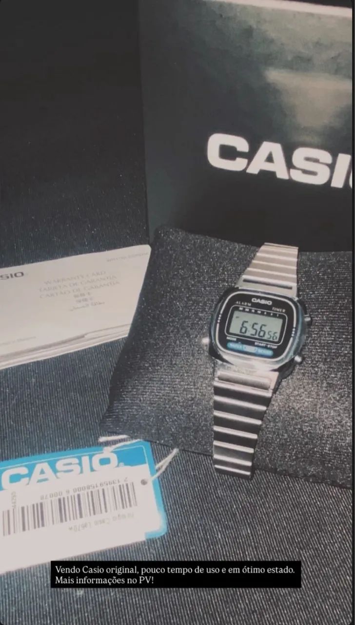 Relógio Casio original 