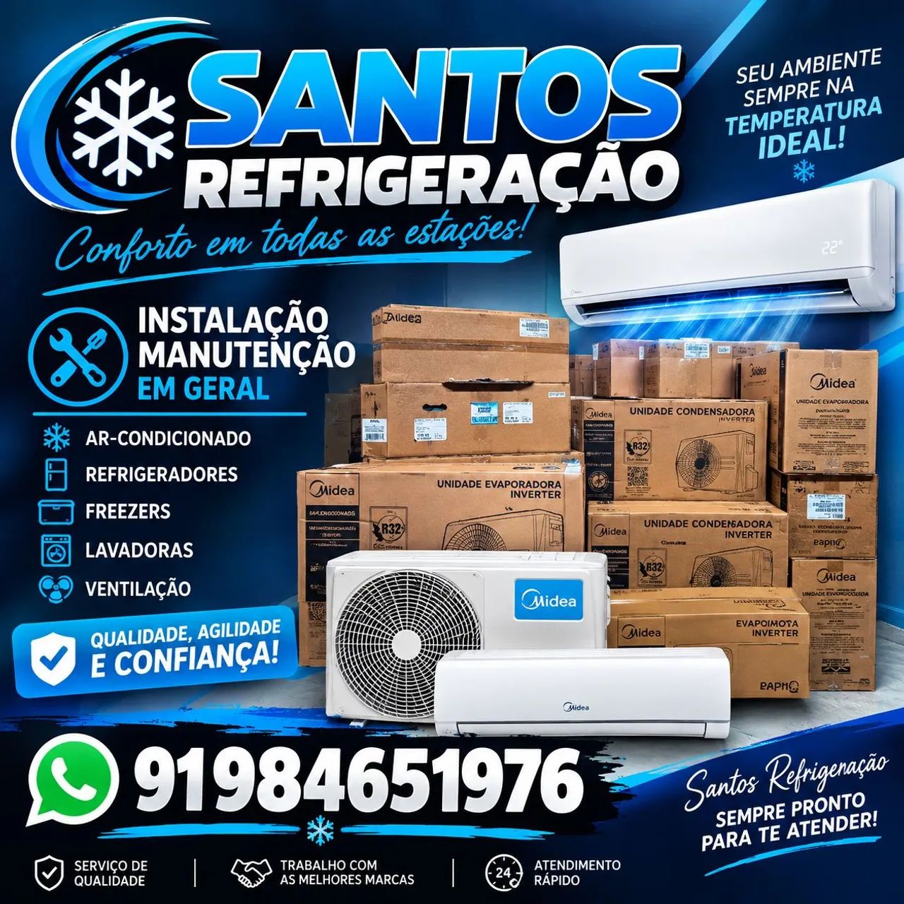Refrigeração, instalação e manutenção 
