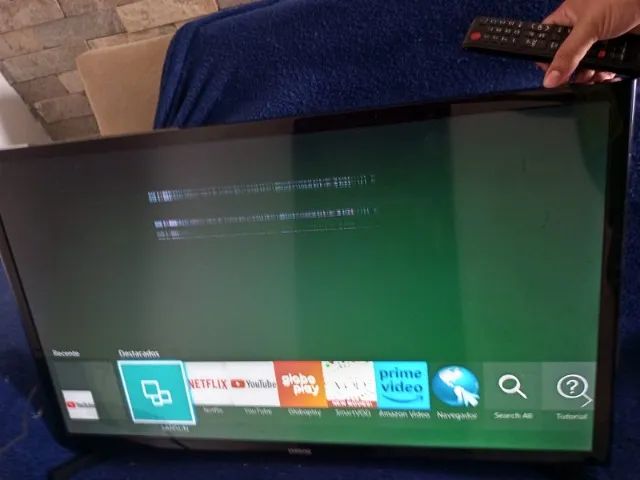 Tv samsung - com defeito - Foto 3
