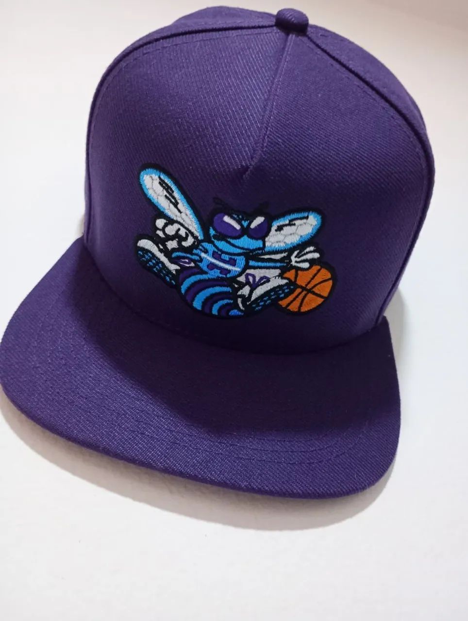 Boné aba reta Charlote Hornets 