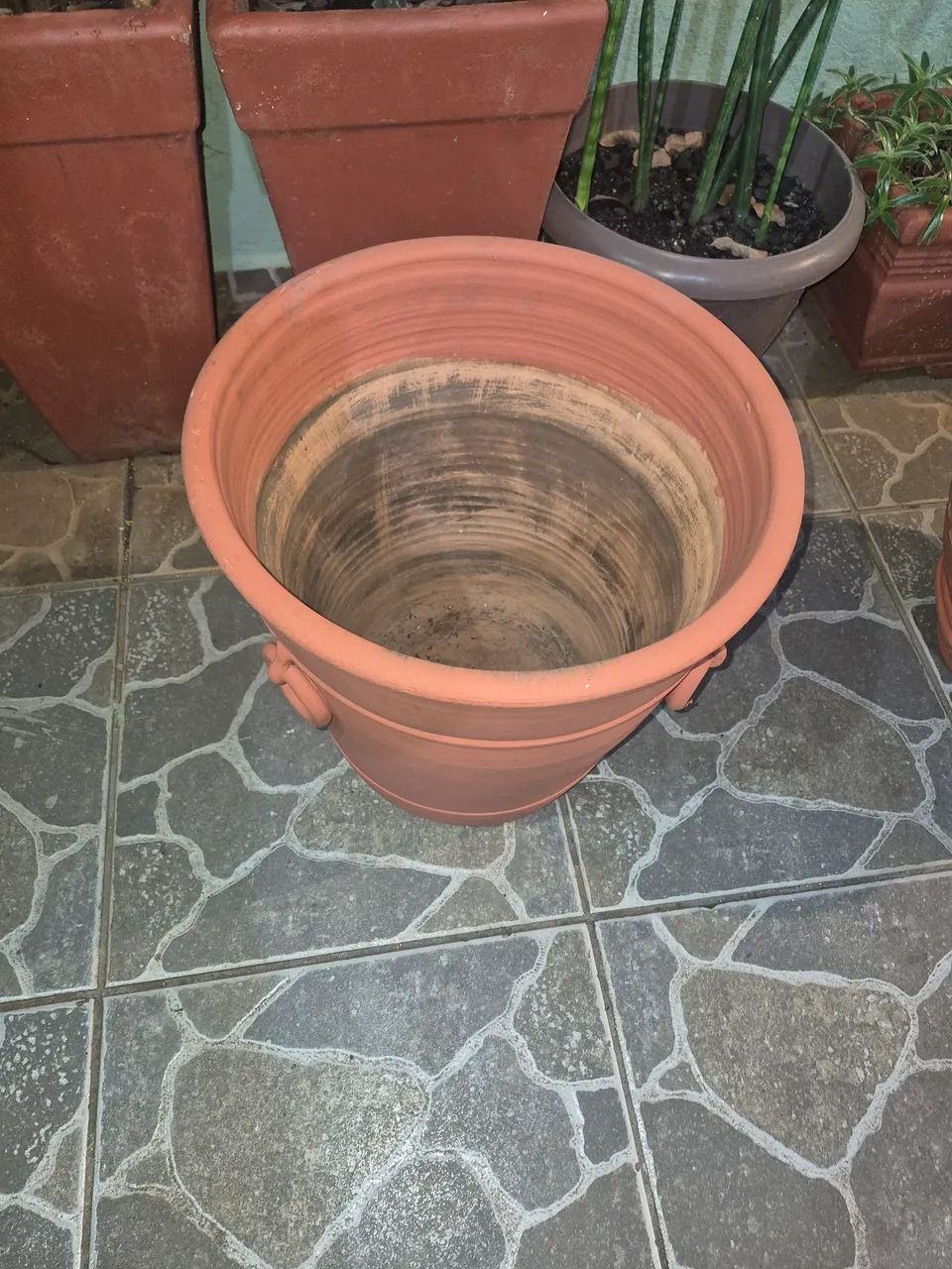 Vaso de cimento grande - Foto 2