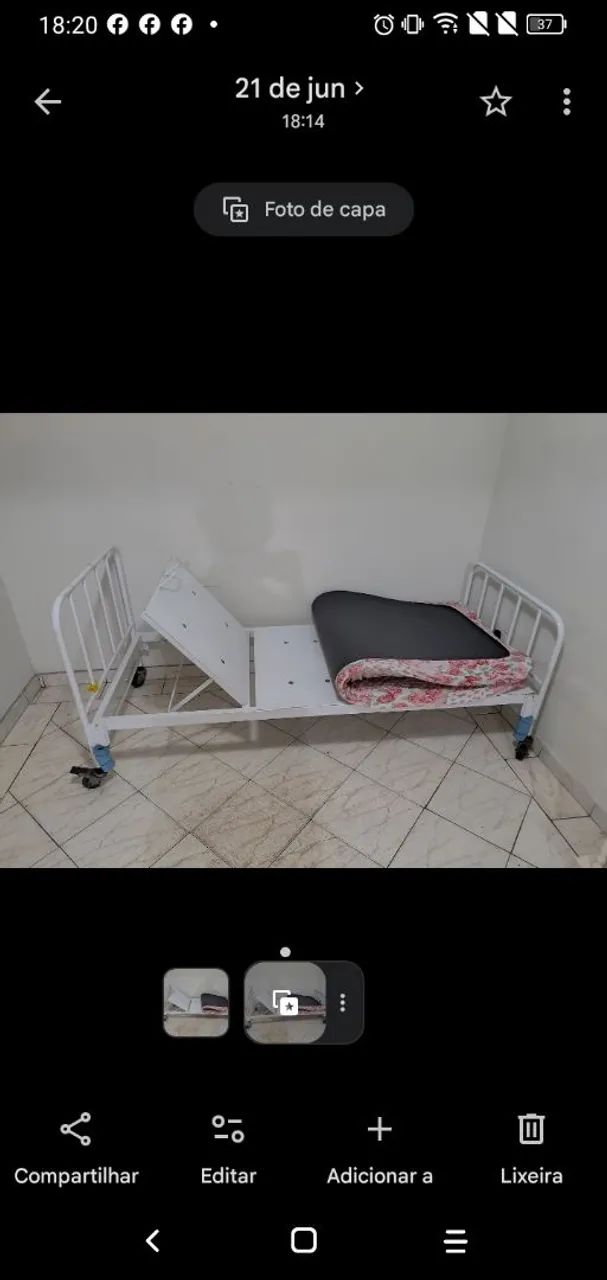 VENDE-SE CAMA HOSPITALAR