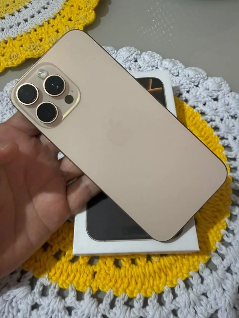 iPhone 16 Pro Max 256gb Desert - 93% de bateria - SOU LOJISTA  - Foto 3