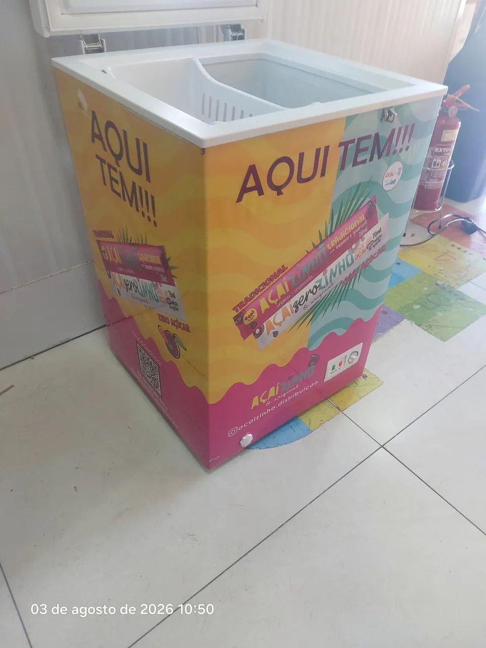 FREEZER 100 LITROS NOVO  - Foto 2