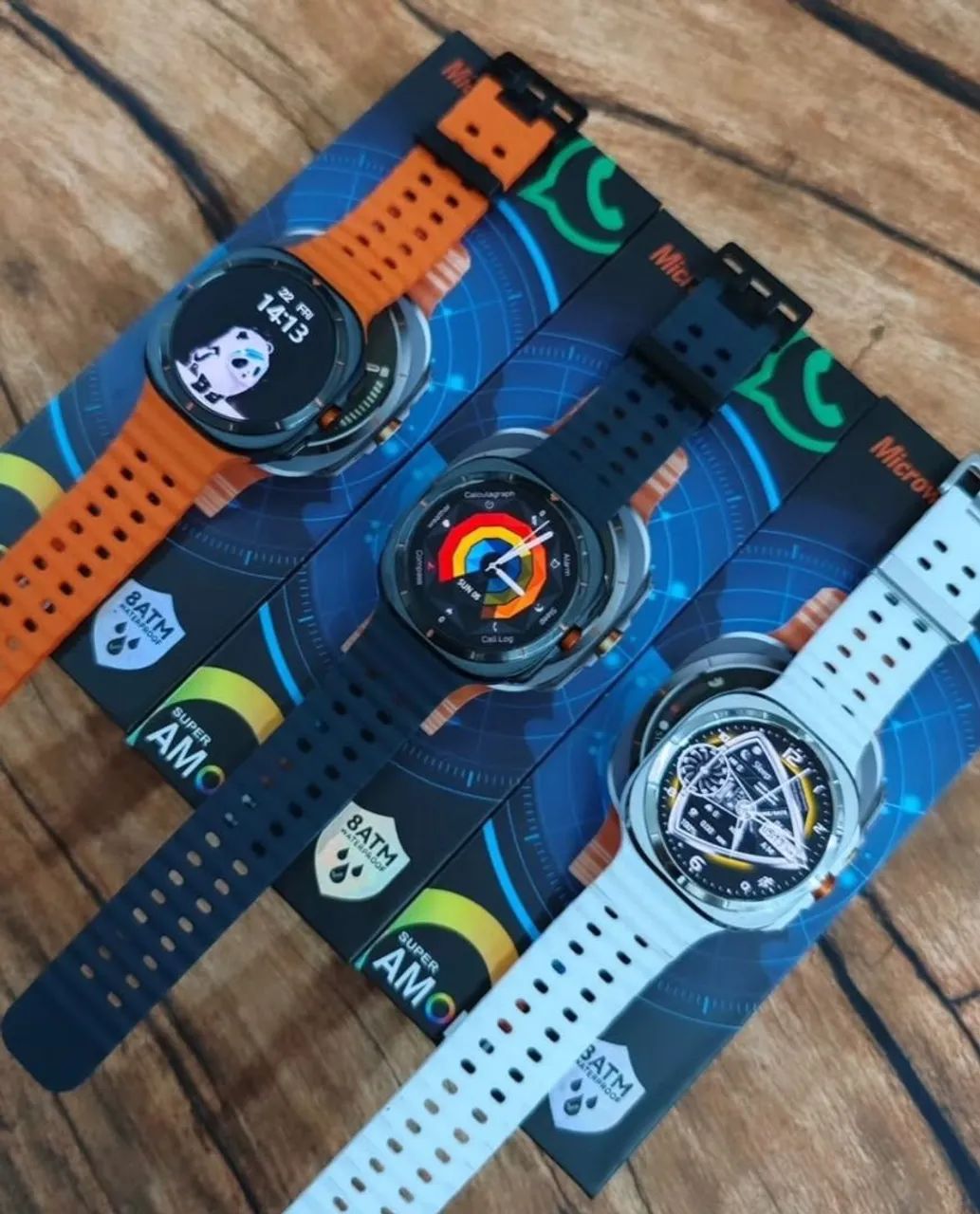 Smartwatch SU01 - GPS - tela amoled  - Foto 2
