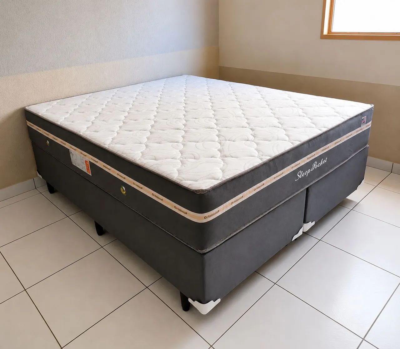 Cama box molas ensacadas casal ate 10x sem juros 