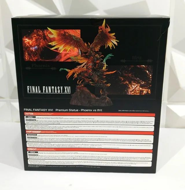 Action Figure Final Fantasy Xvi Collector Edition Ifrit Vs Phoenix