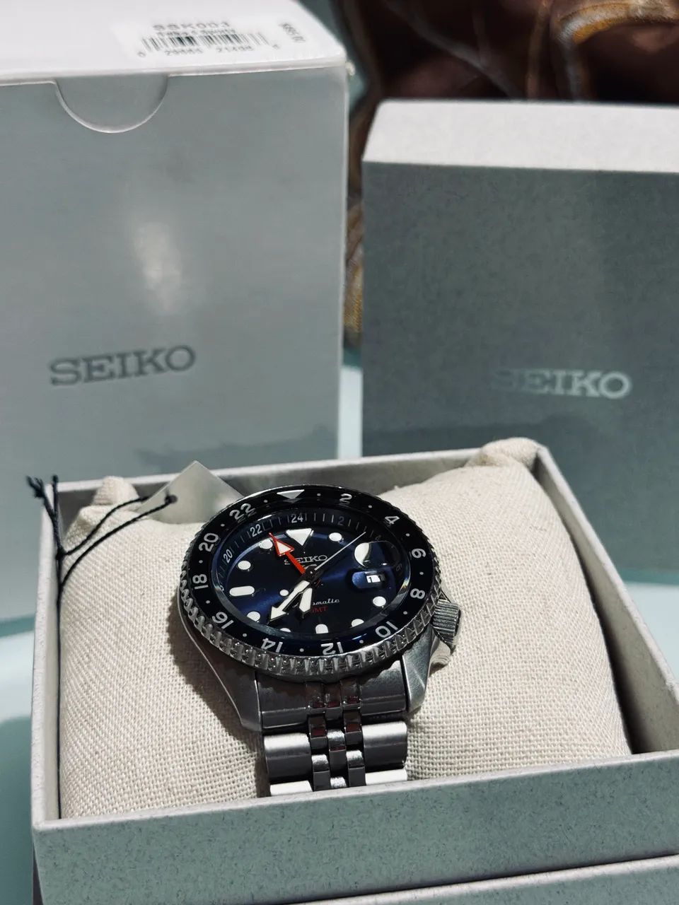 RELÓGIO SEIKO 5 SPORTS GMT BATMAN - Foto 3