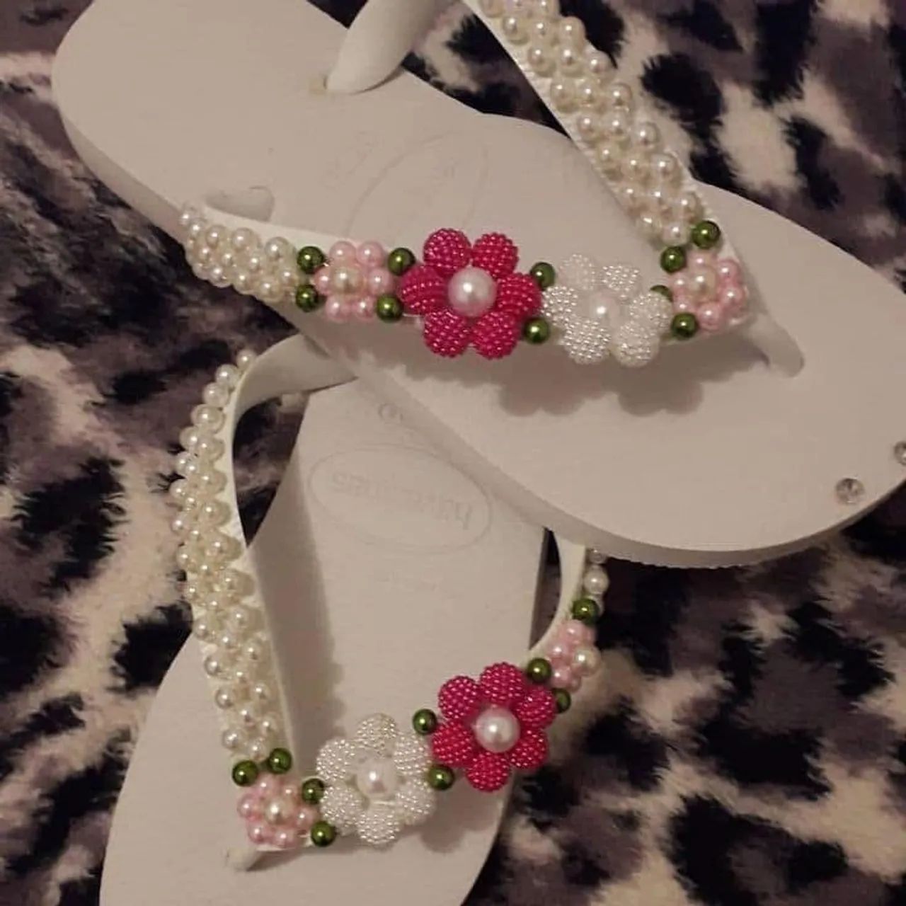Havaianas decoradas 