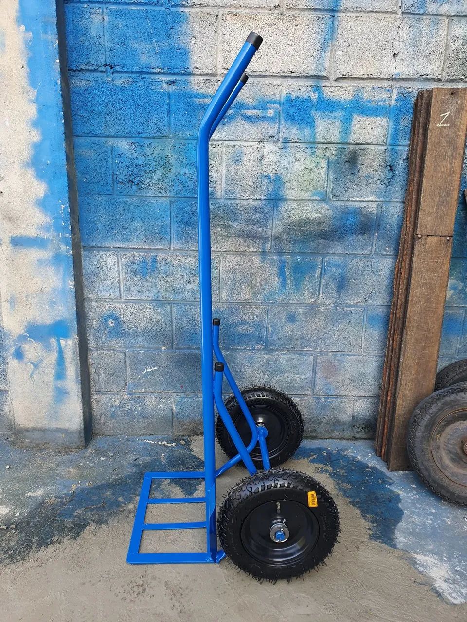 Carrinho de carga tipo armazém 200kg TOP - Foto 4