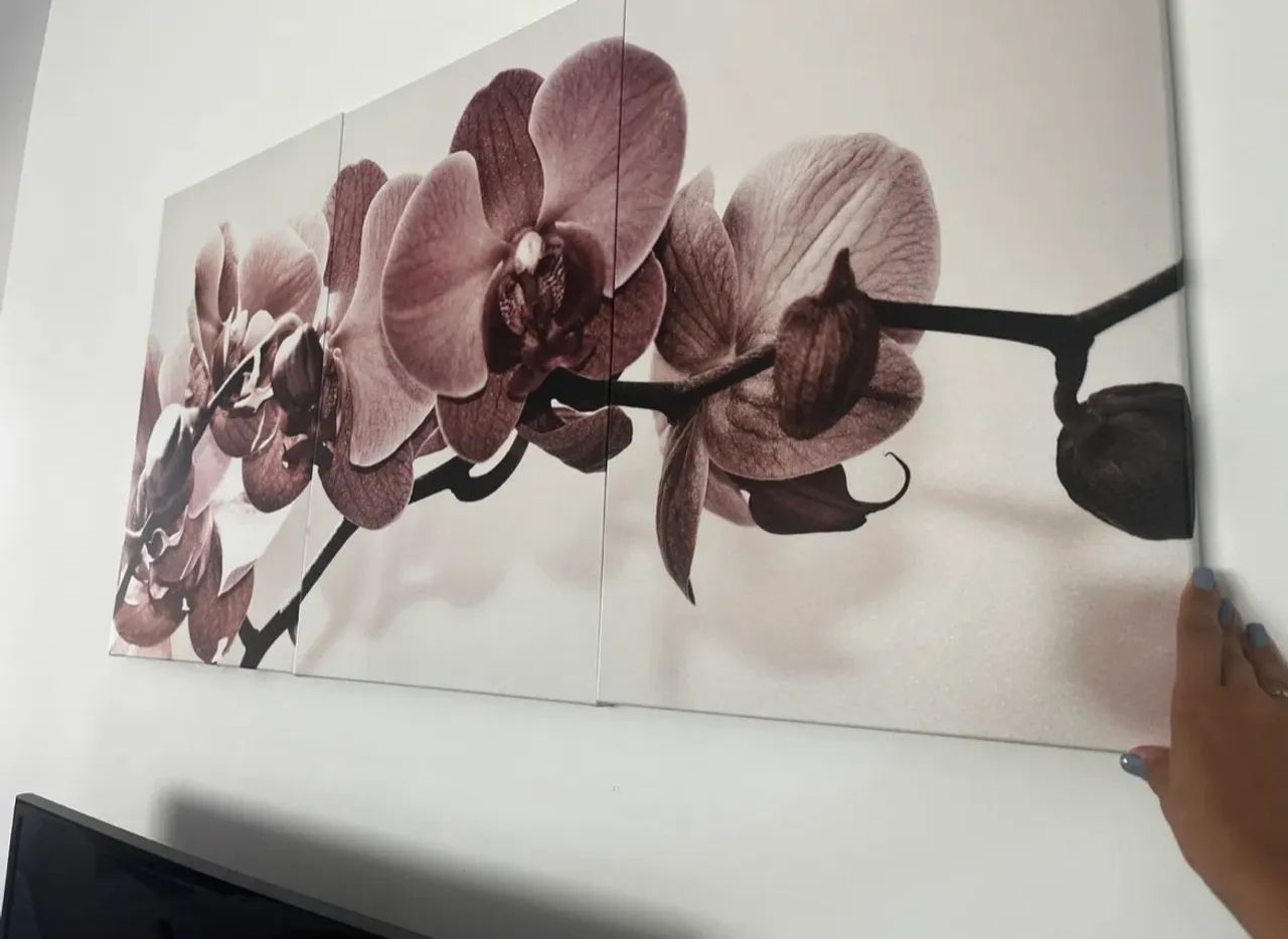 Kit quadro orquídea 