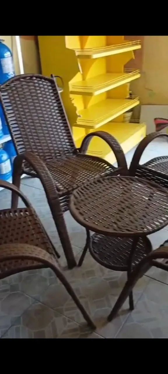Conjunto de cadeiras e mesa  - Foto 2