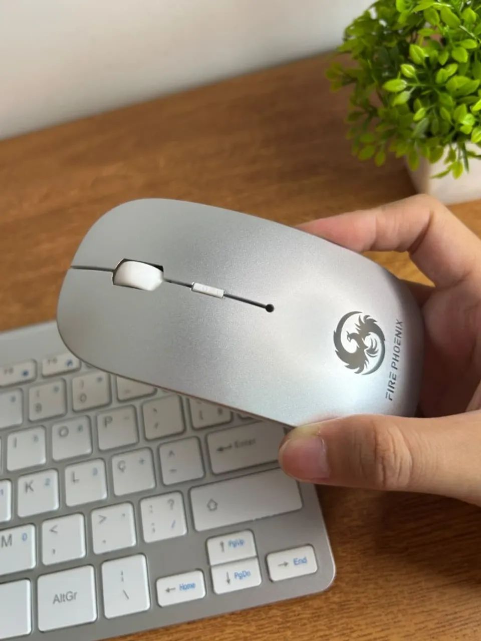 Mouse e Teclado sem fio para trabalhar e estudar