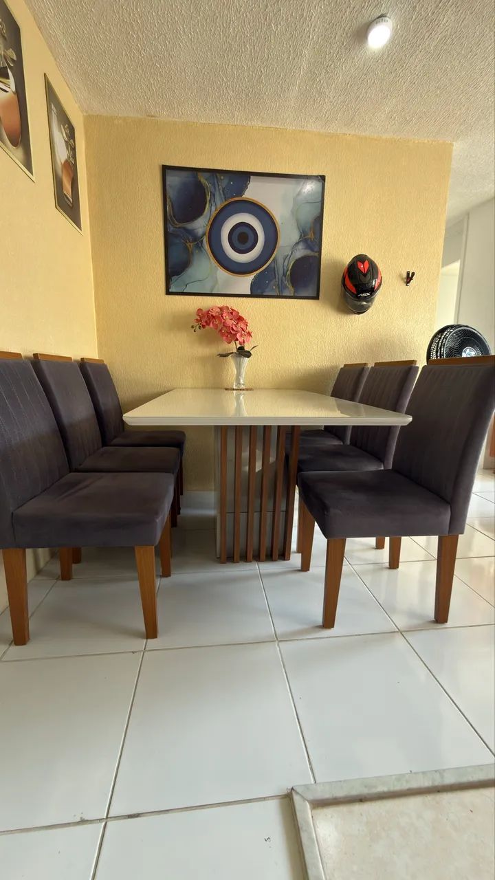 Mesa seis lugares 