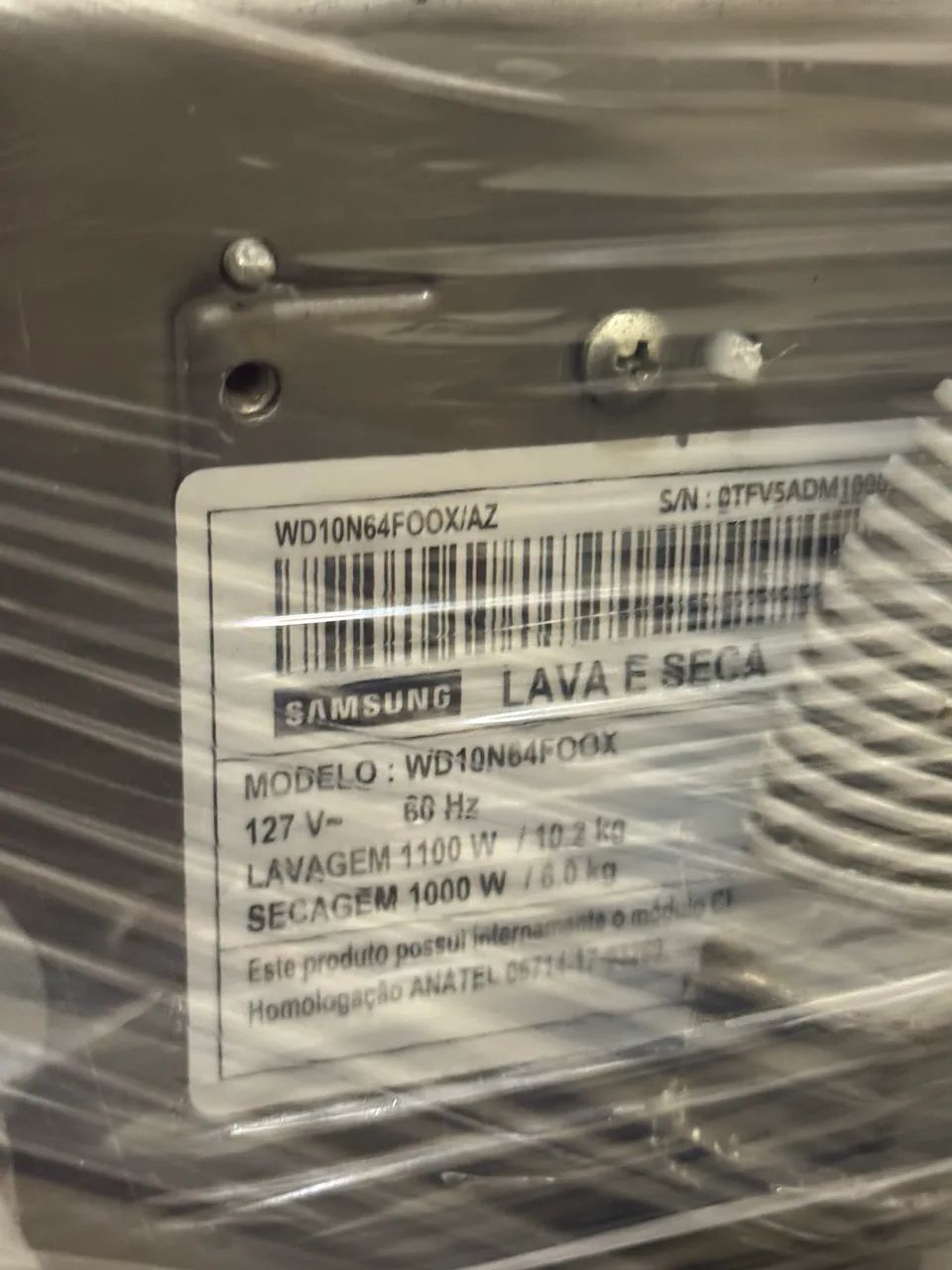 LAVA E SECA SAMSUNG WD10N64FOOX - Foto 4