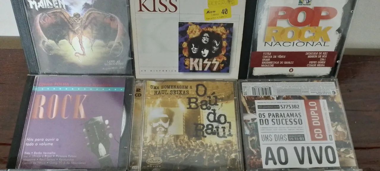 Coleção  CDs  de  rock  são  9 - Foto 5