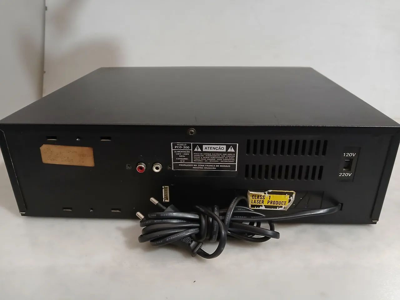 CD Player de mesa Philco PCD 200 - Foto 5