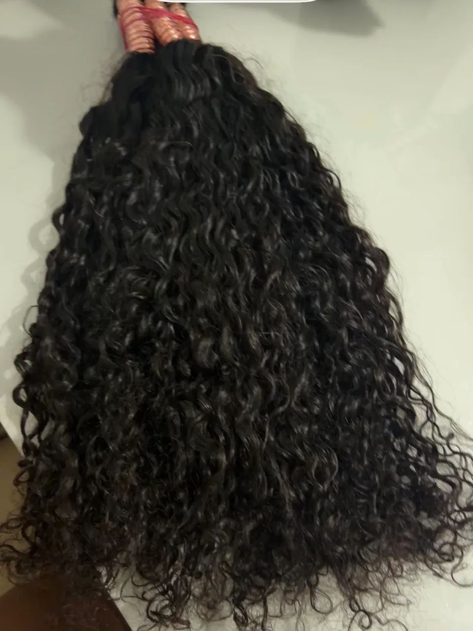 CABELO ASIÁTICO CACHEADO 400g /75cm - Foto 2