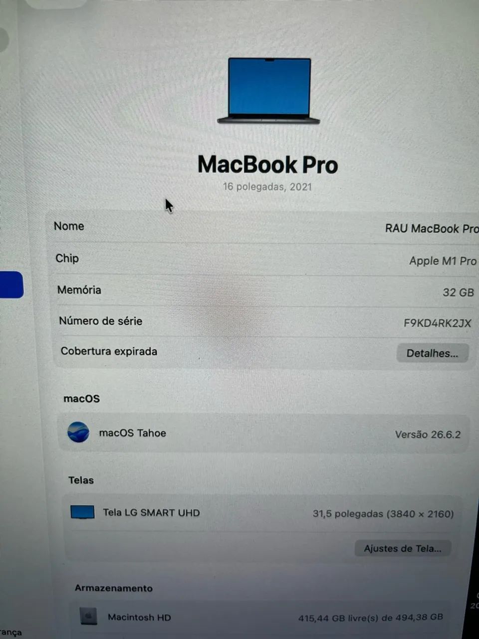 MacBook Pro M1 16? 32GB 512GB + Kit Apple - Foto 2