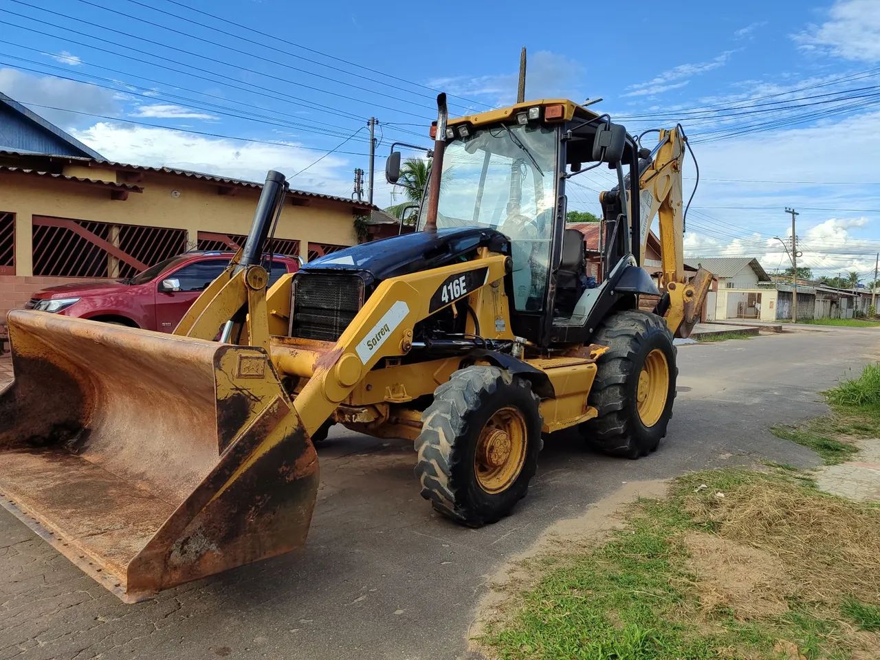 Retroescavadeira Caterpillar  - Foto 3