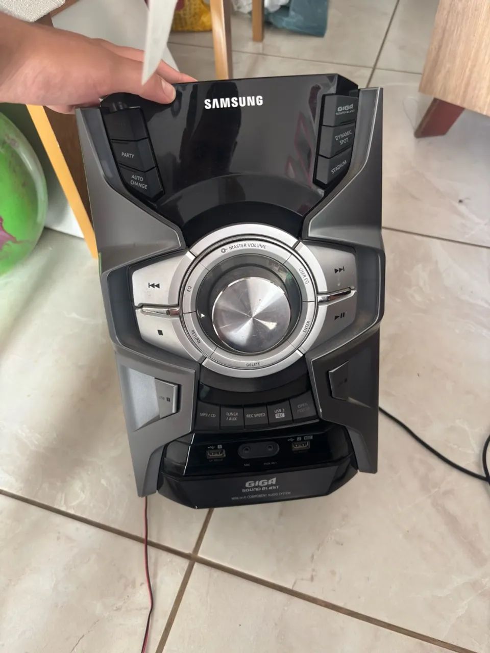Mini System Samsung GIGA Sound Blast MX-E750 - 450W - Foto 3