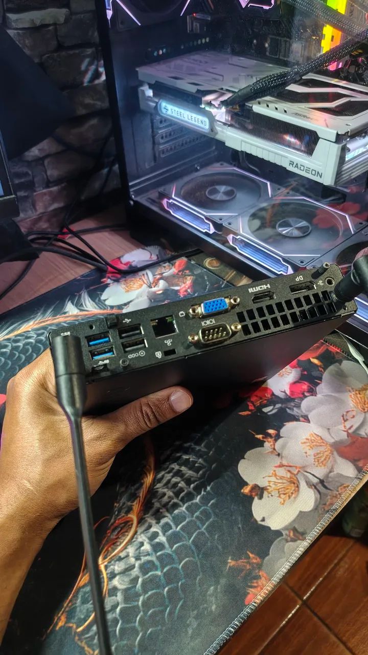 Computador Mini Intel i3 sexta geração SSD 128gb 4gb Ram - Foto 4