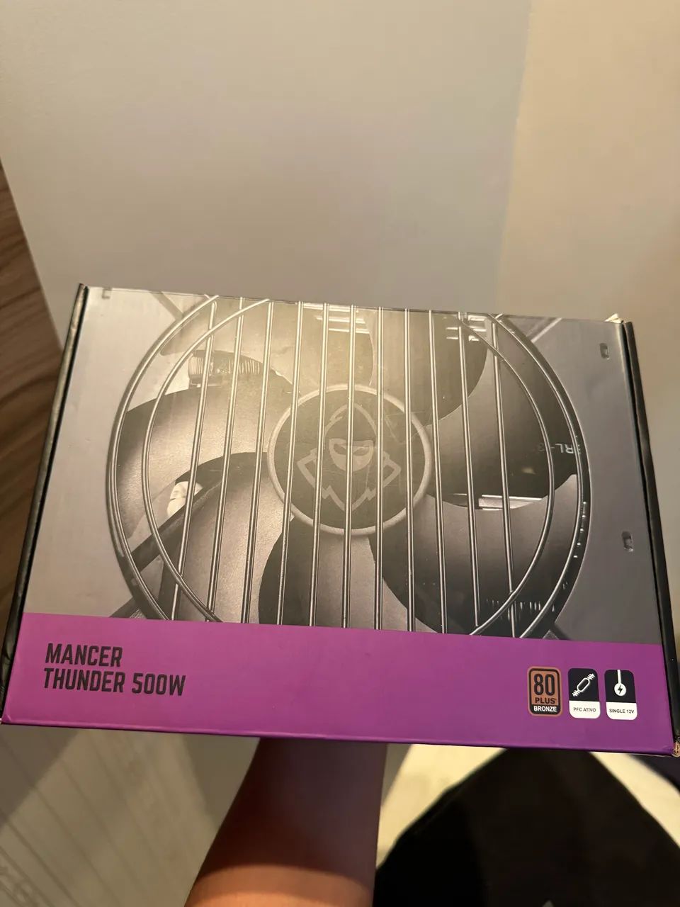 FONTE THUNDER DE 500W E SELO 80 PLUS BRONZE!!! - Foto 2