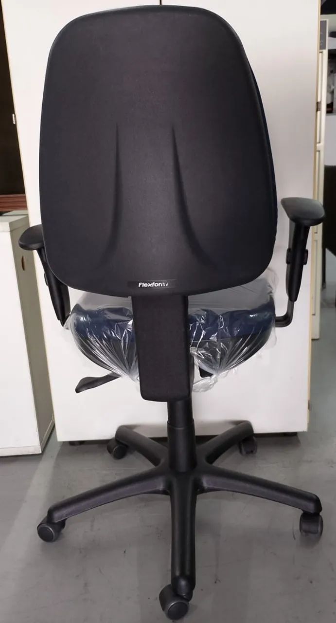 Cadeira de Escritório  Flexform  Azul petróleo - Foto 3