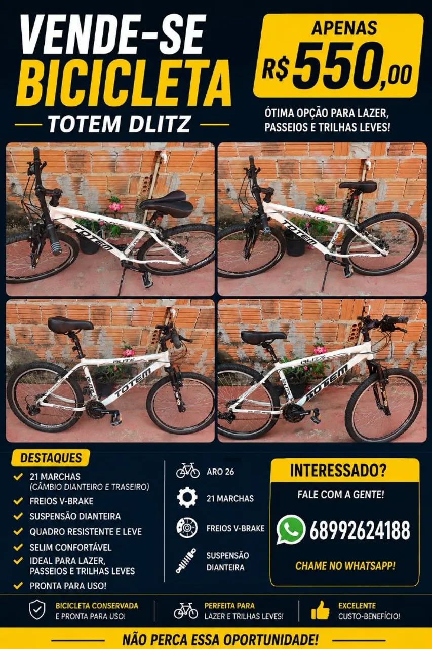 Bicicleta a venda 