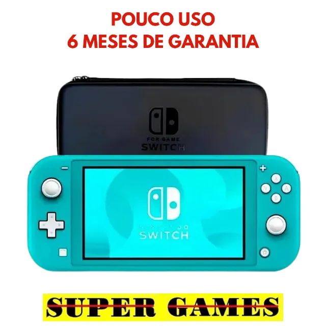 Switch Lite 32gb. Avaliamos Troca, loja física desde 2004, próximo ao metrô.