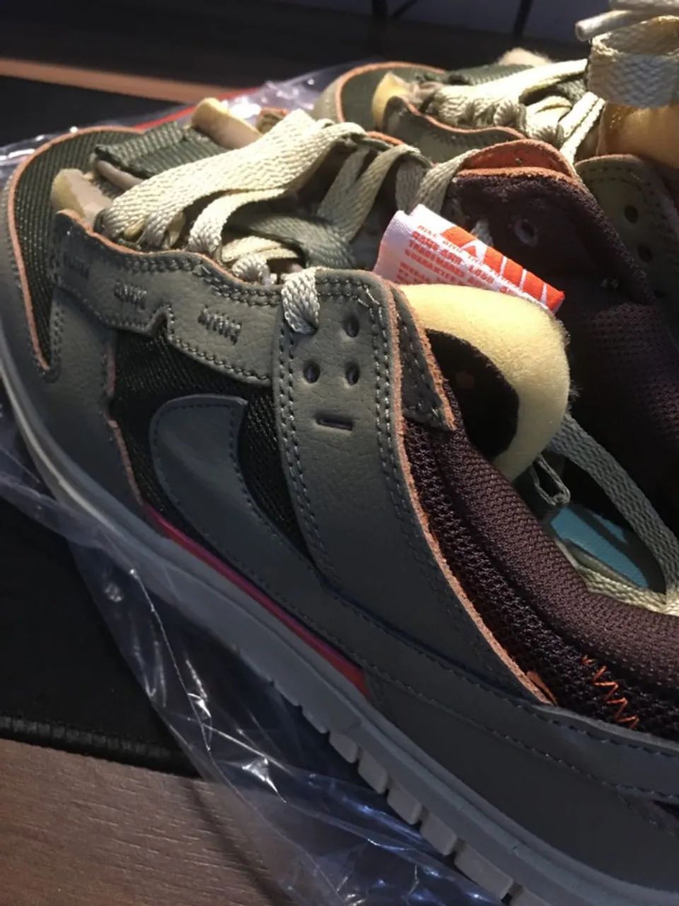 Tênis Nike Dunk Jumbo Medium Olive - Foto 4