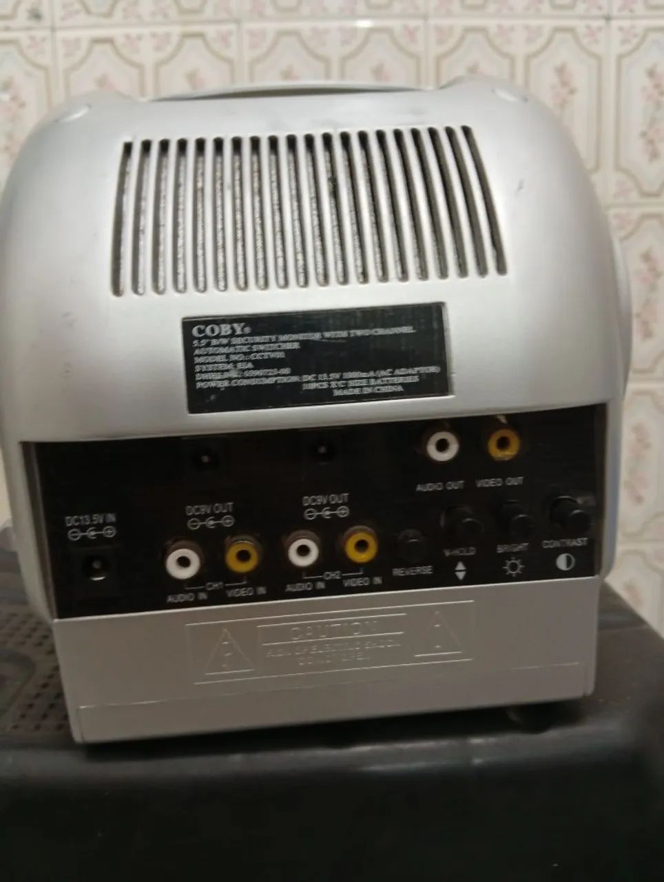 Monitor coby e câmeras antigas funcionando  - Foto 4