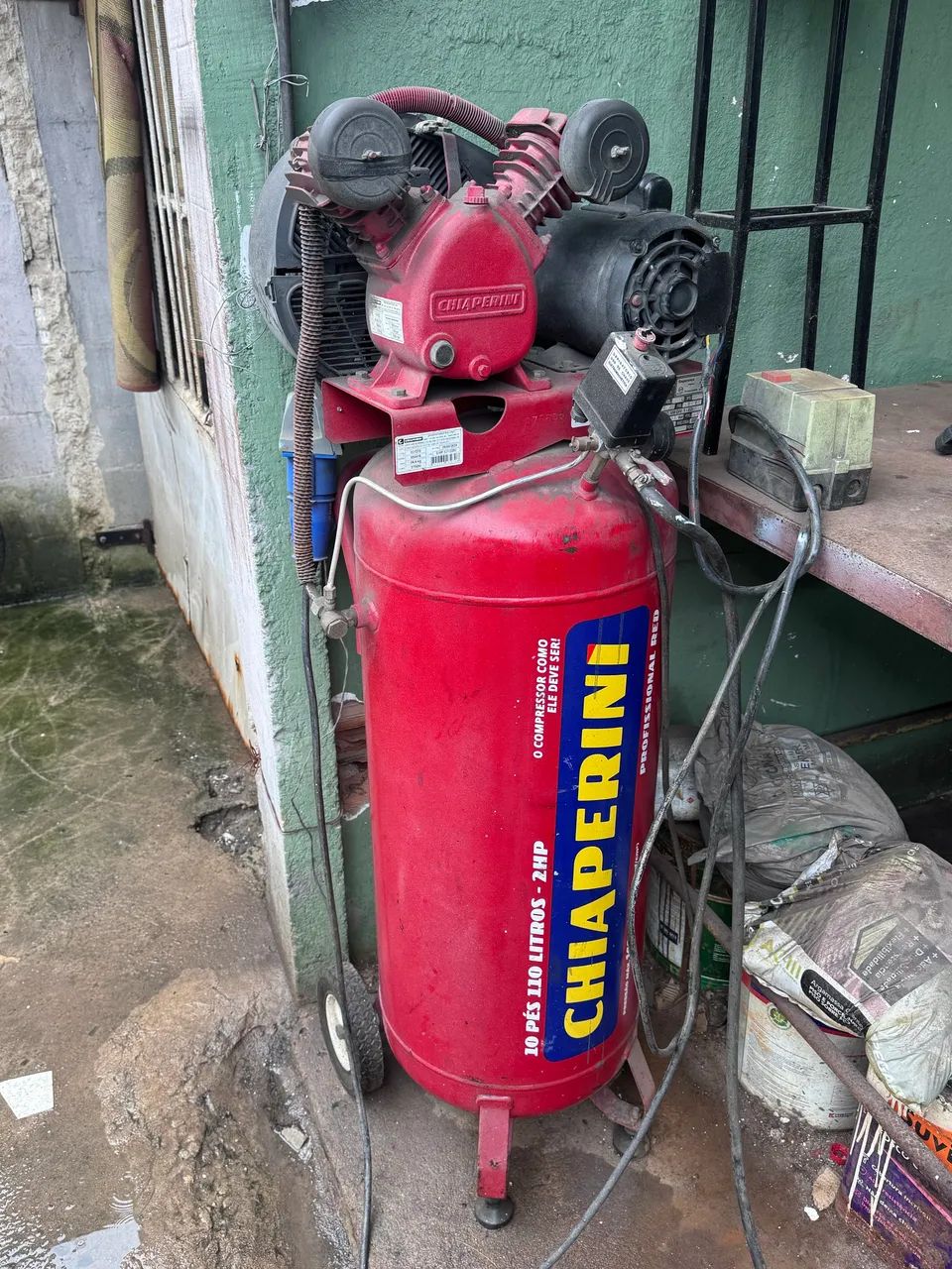 Compressor Chiaperini 110 Litros 2 CV - 10 PCM - Foto 2