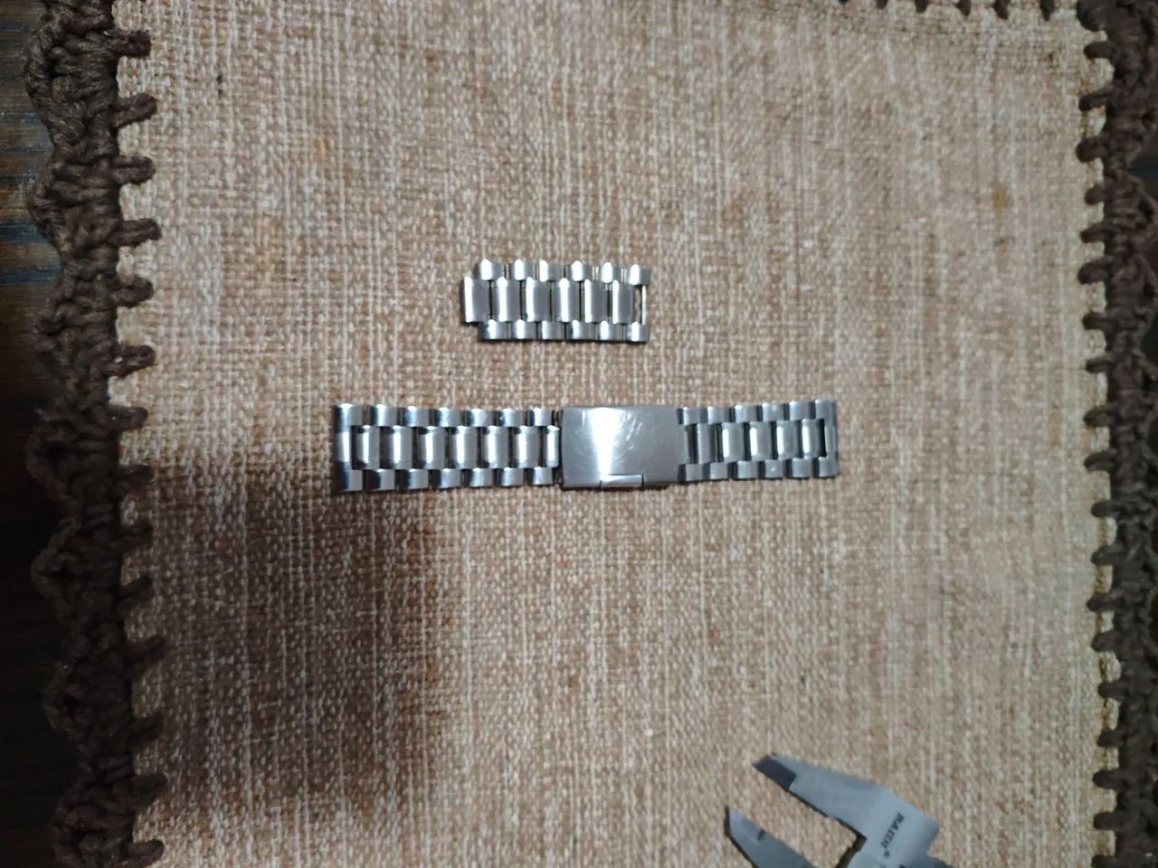 Pulseira solida de relógio 20 mm - Foto 2