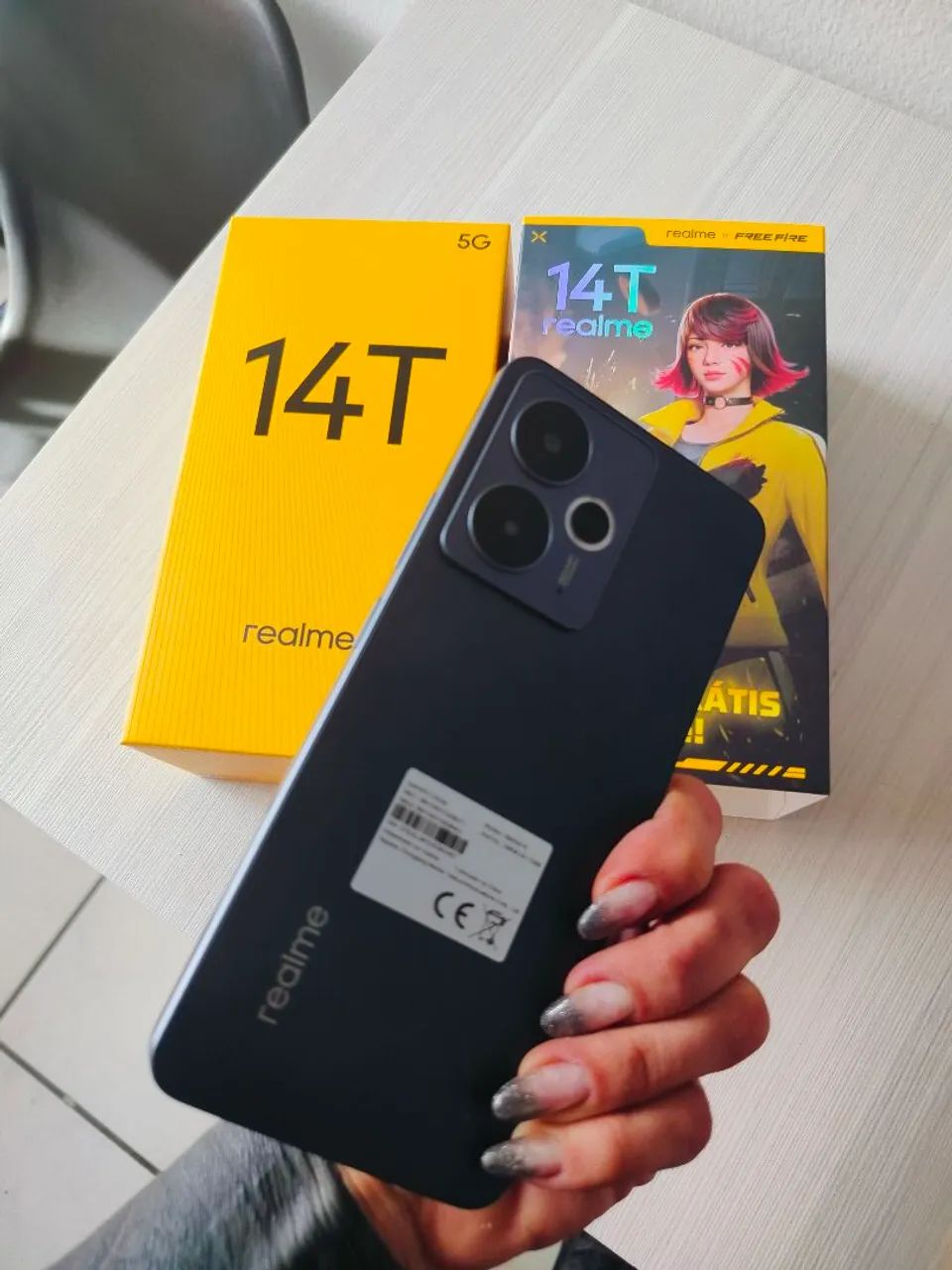 Realme 14T novo no boleto - Foto 4