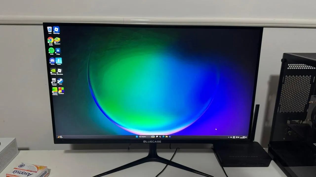 Vendo Monitor Bluecase 27 Polegadas 75Hz  - Foto 2