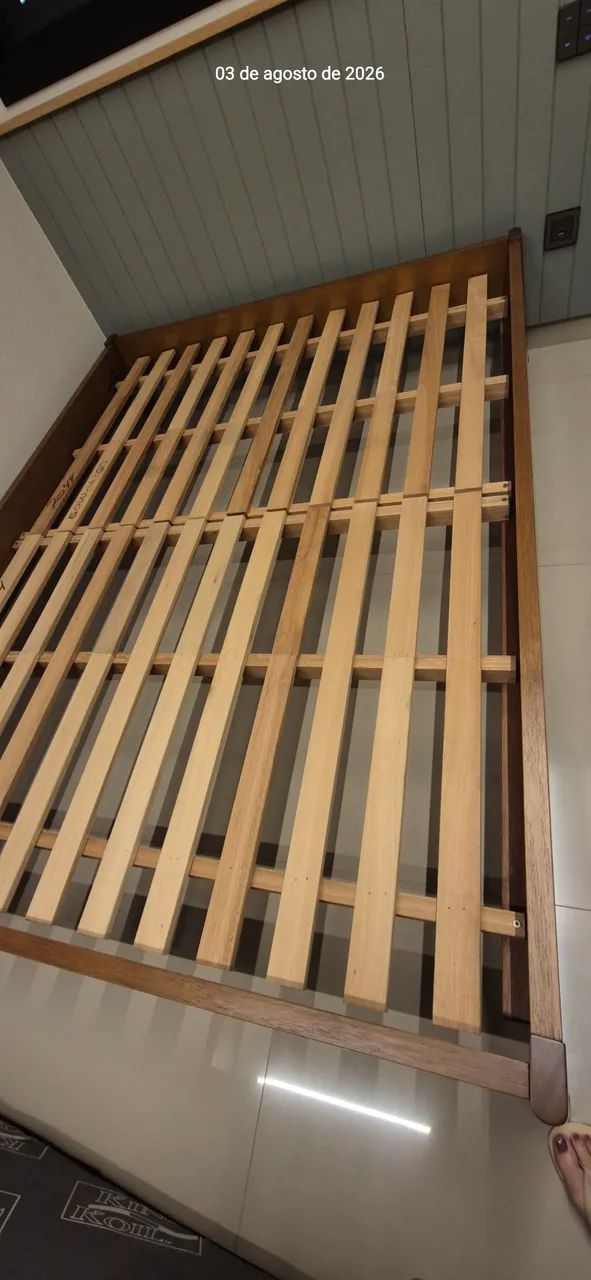 Cama casal com colchão - Foto 2