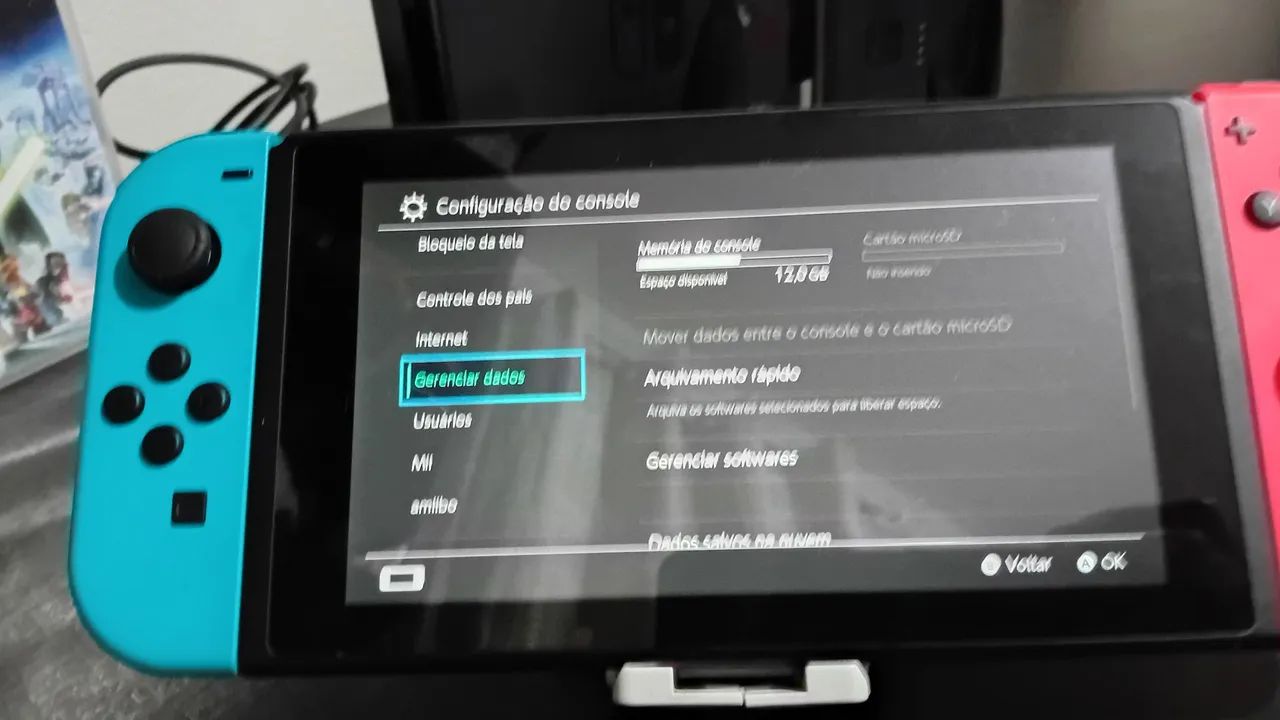 Nintendo Switch - Com Jogo Fisico - Foto 4