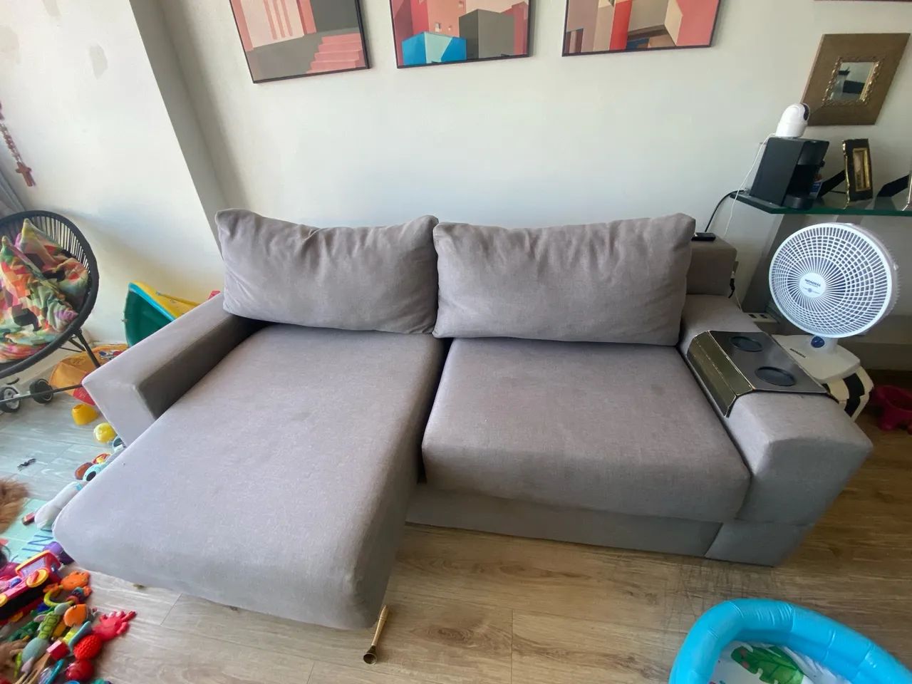 Sofá  cama em perfeito estado - Foto 2